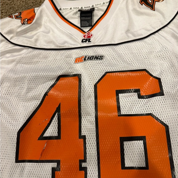 Vintage Y2K Reebok CFL BC Lions Jersey - Picture 4 of 5